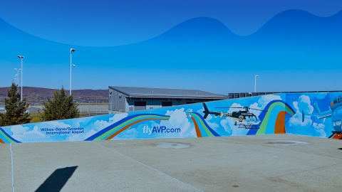 Fire and Flight Mural