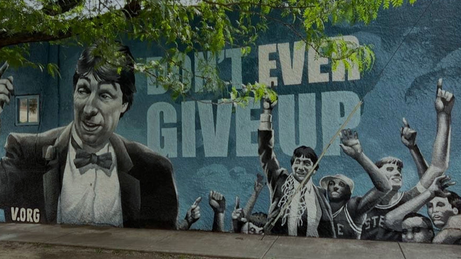Unveiling of 'Jimmy V' mural: A tribute to Coach Jimmy Valvano in Scranton community