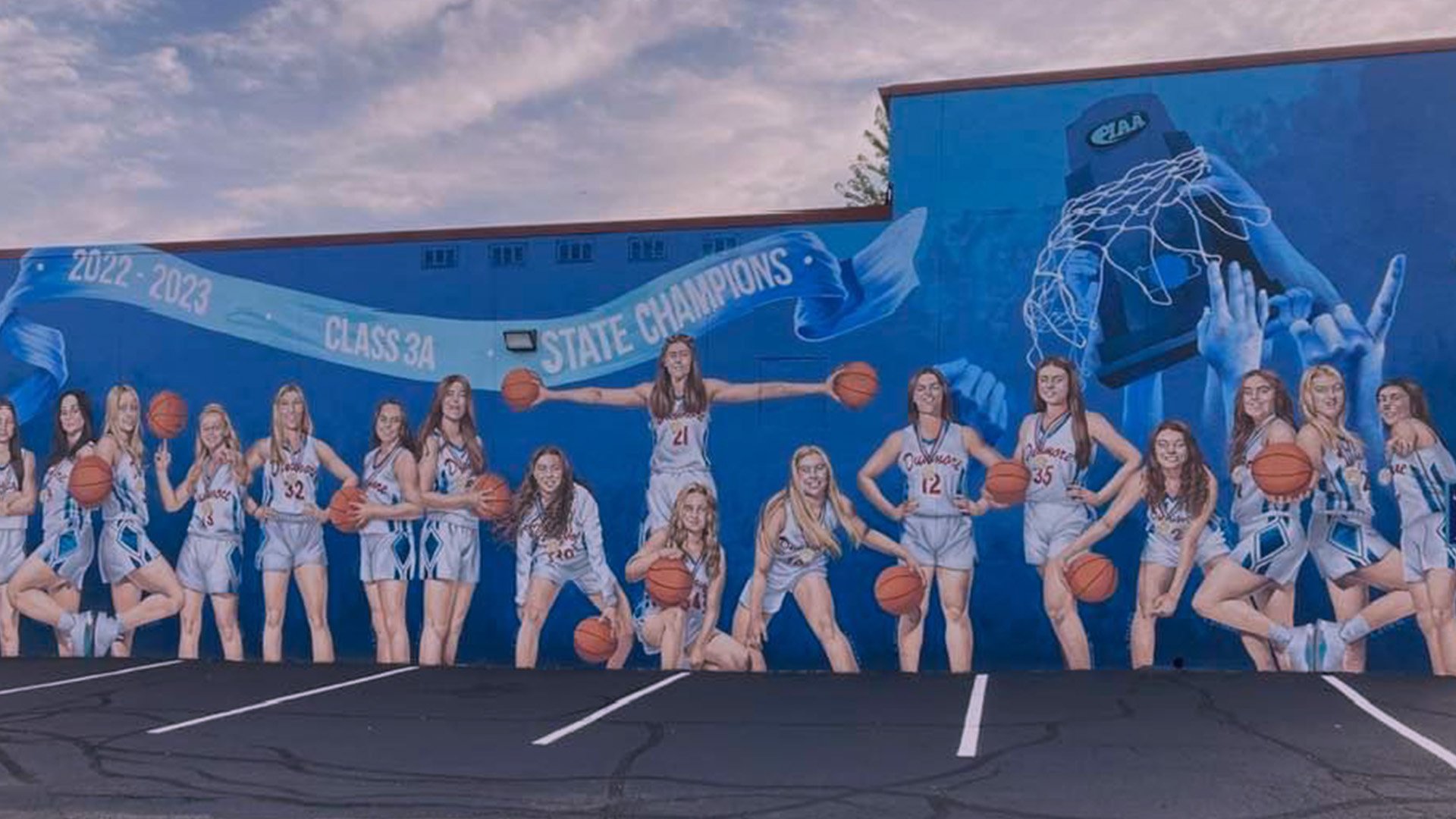 Lady Bucks Mural Unveiled